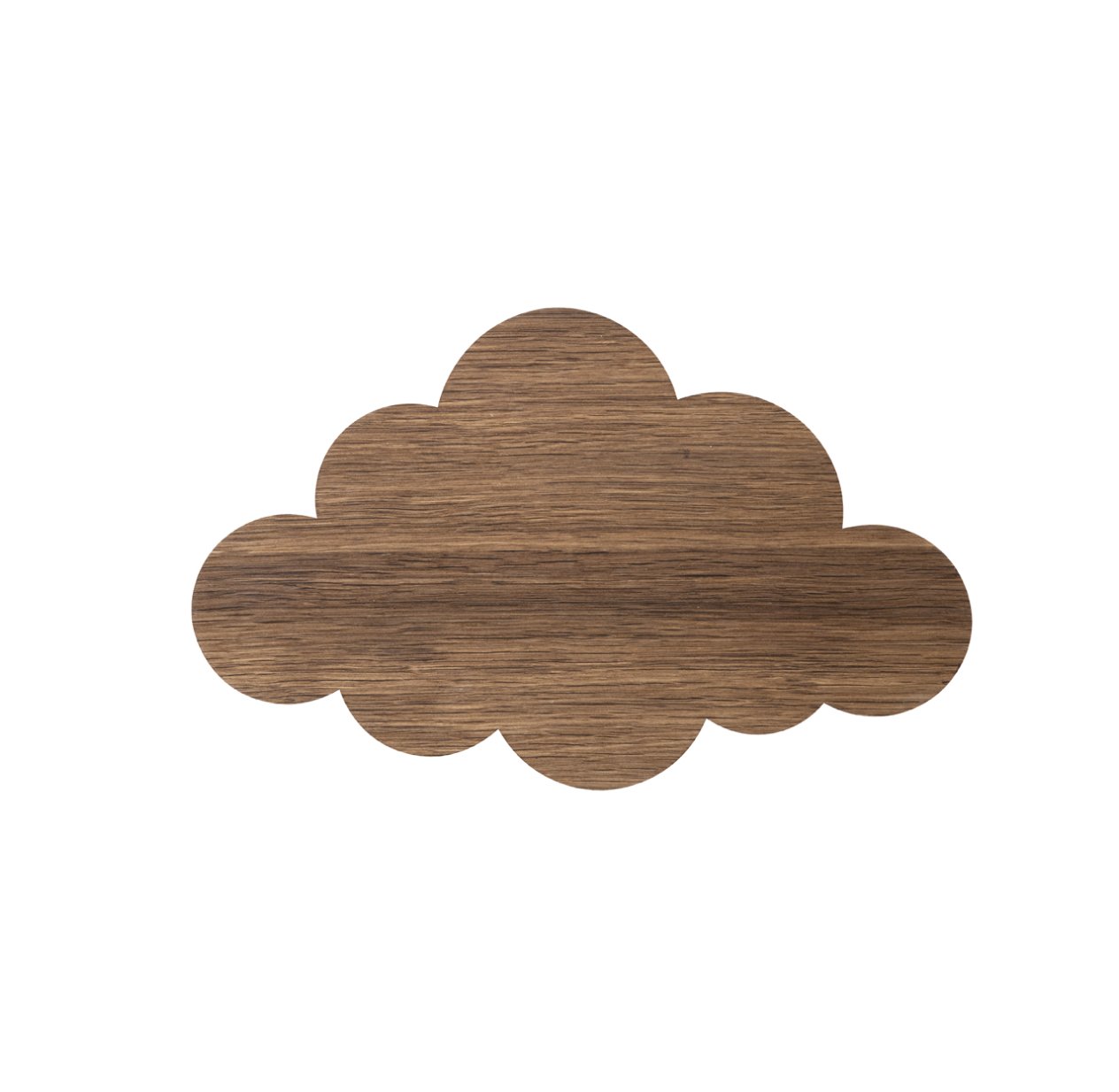 Lampe applique Nuage - Chêne fumé